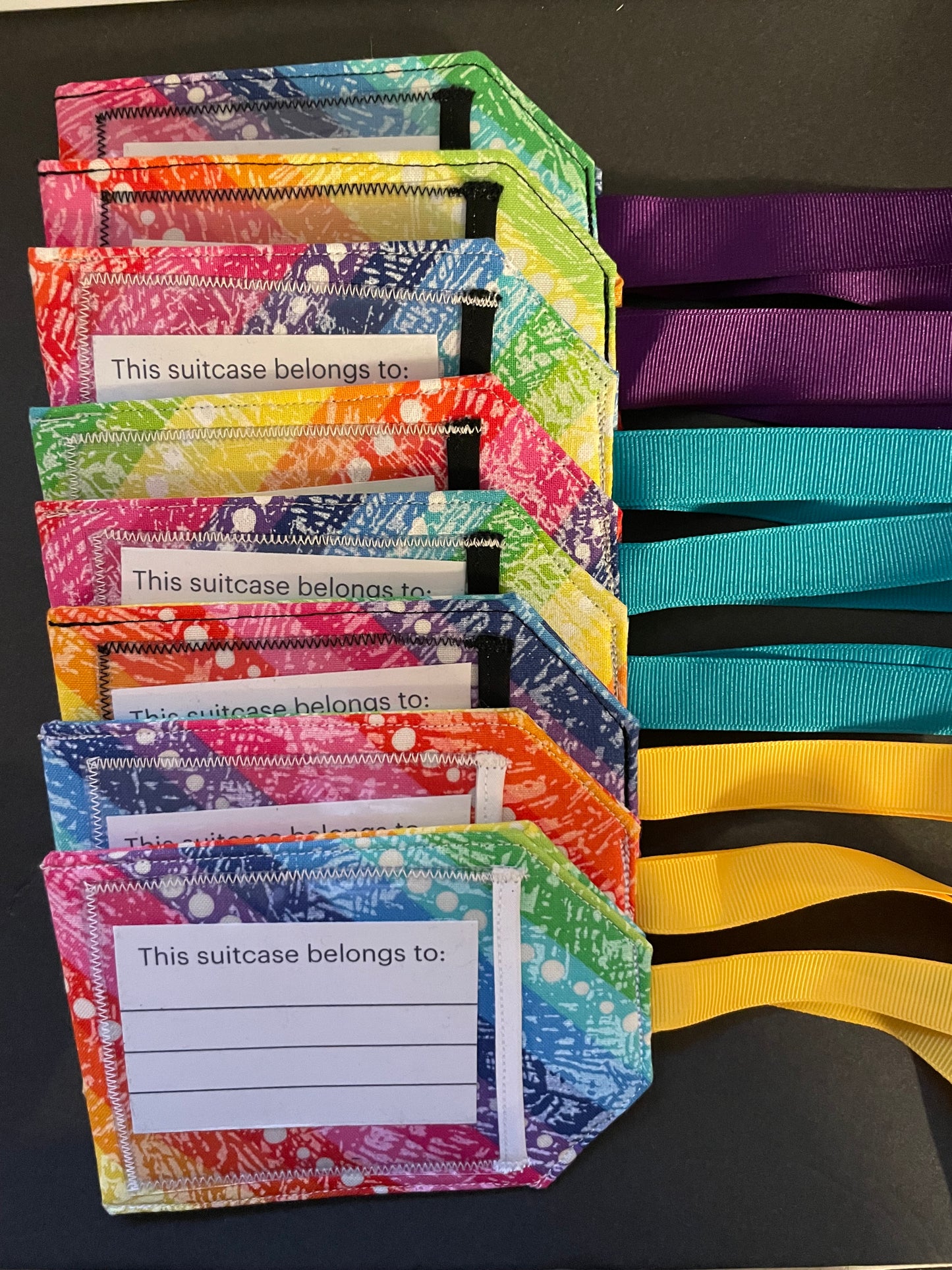 Rainbow Luggage Tag - 2