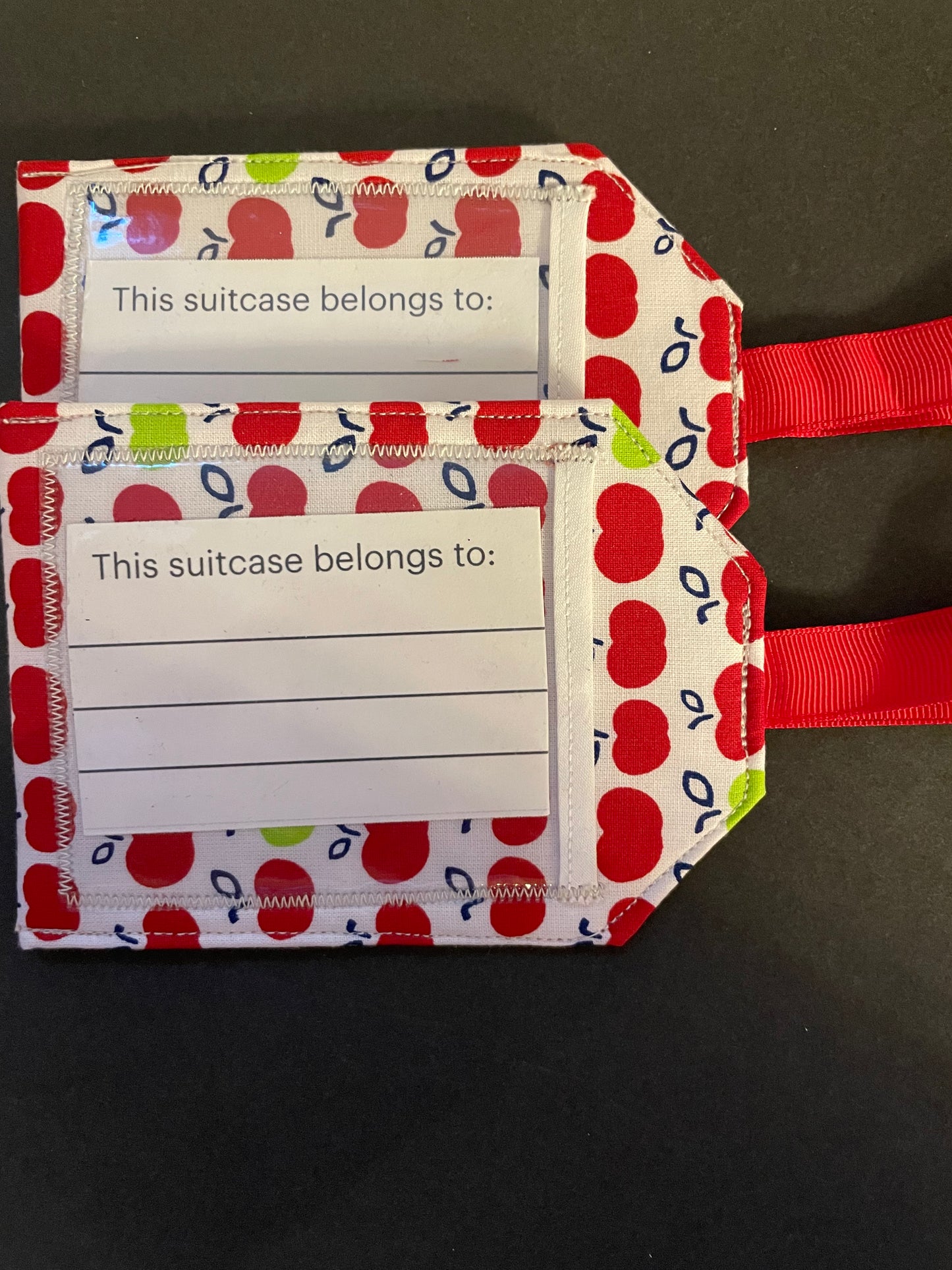 Apple Luggage Tag