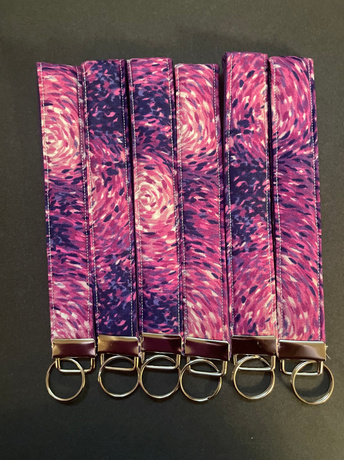 Purple Swirl Wristlet