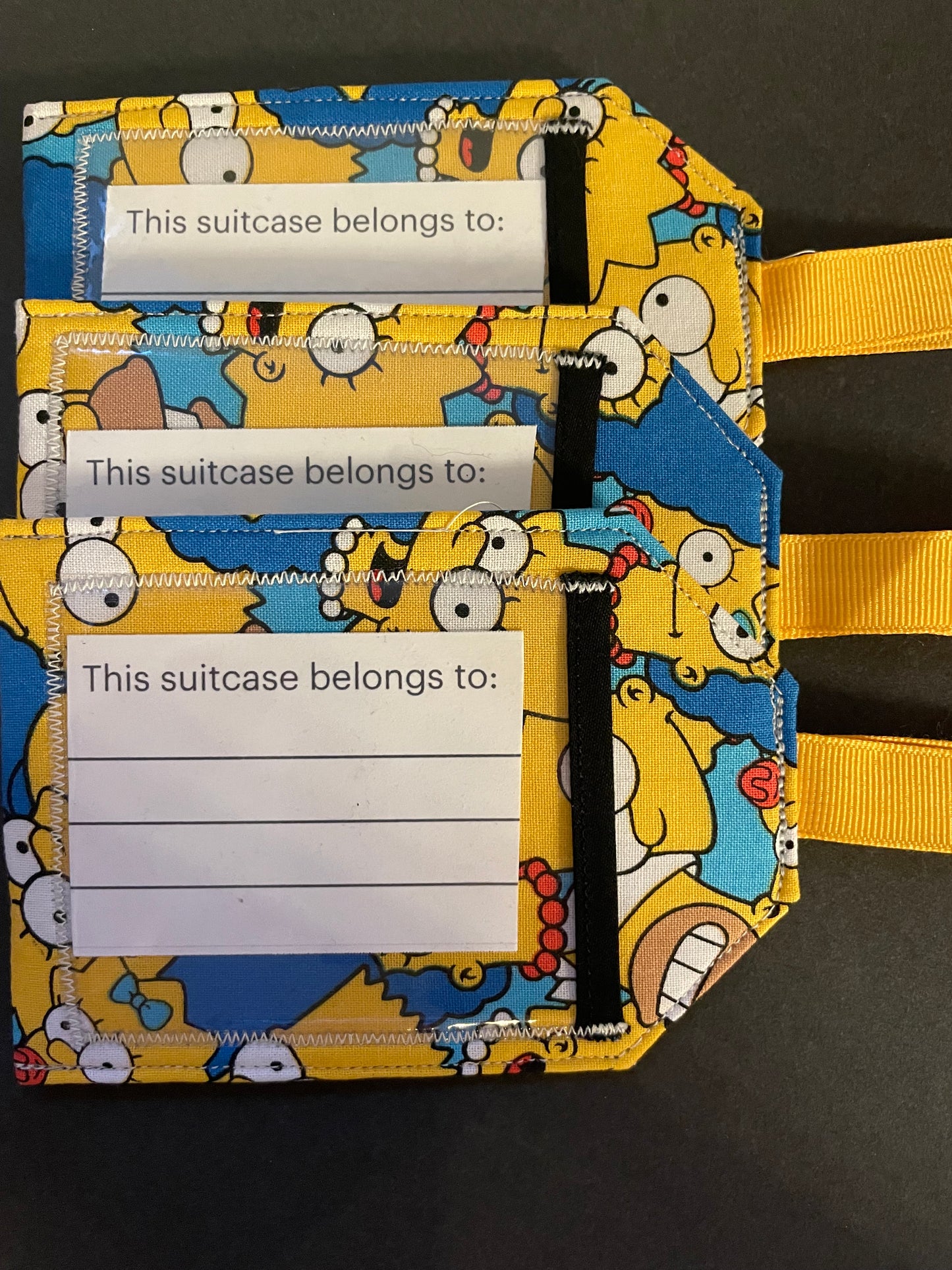 Simpson’s Luggage Tag