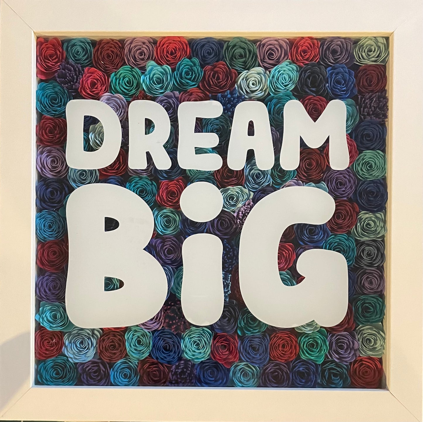 Dream Big Flower Shadow Box