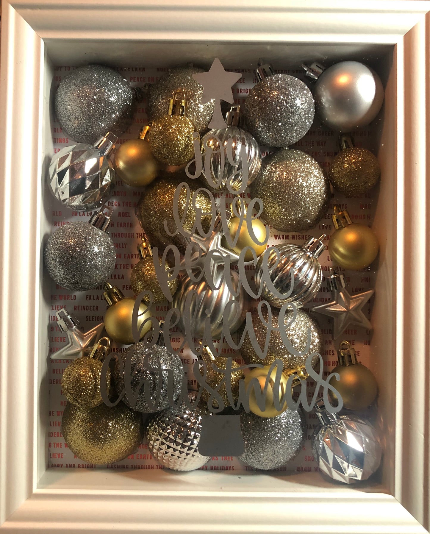 Christmas Shadow Box
