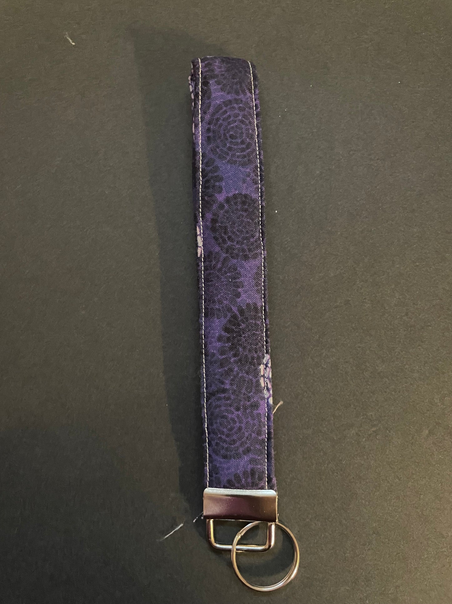 Purple Geometric Wristlet