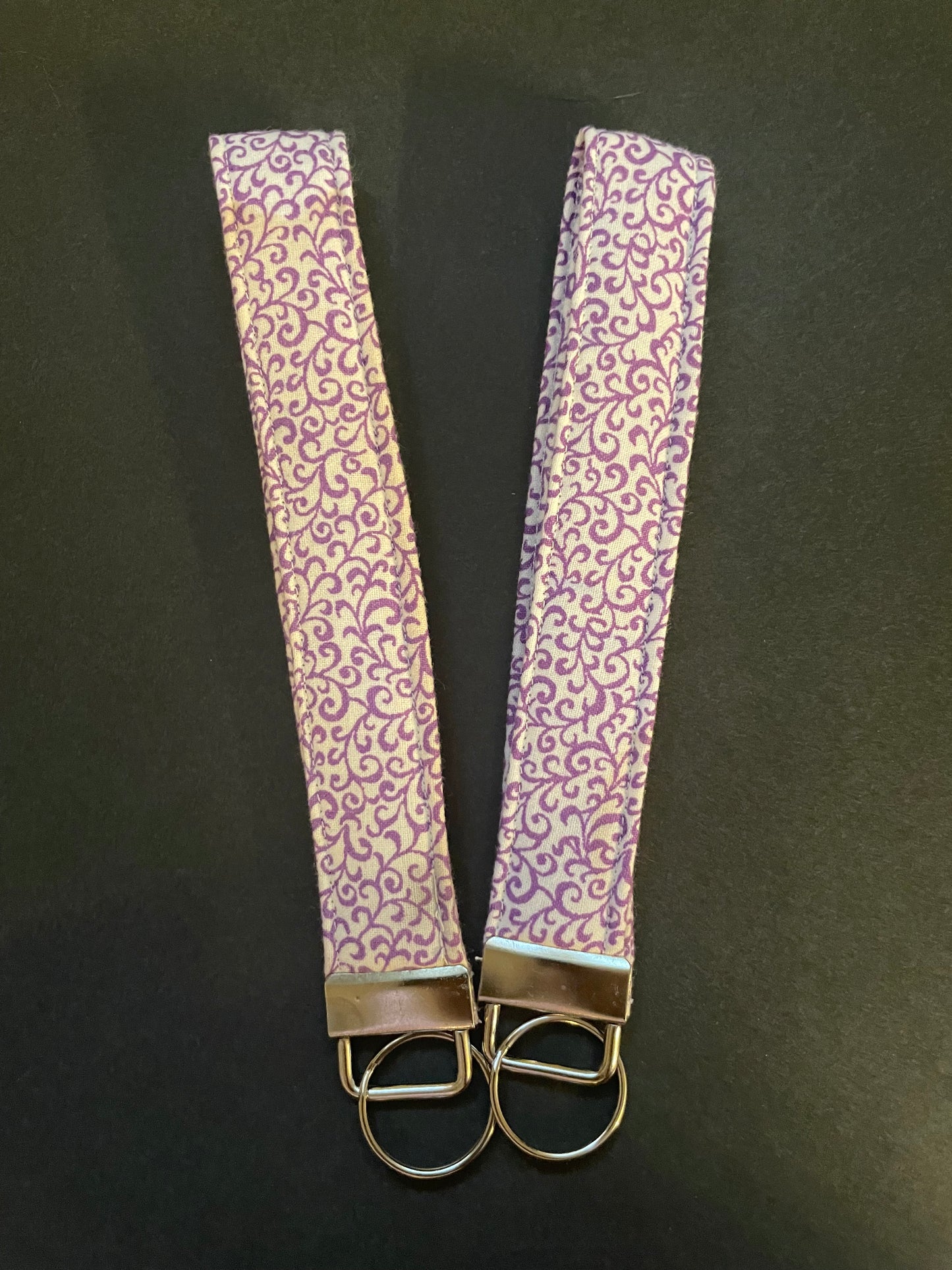 Purple Swirl Wristlet