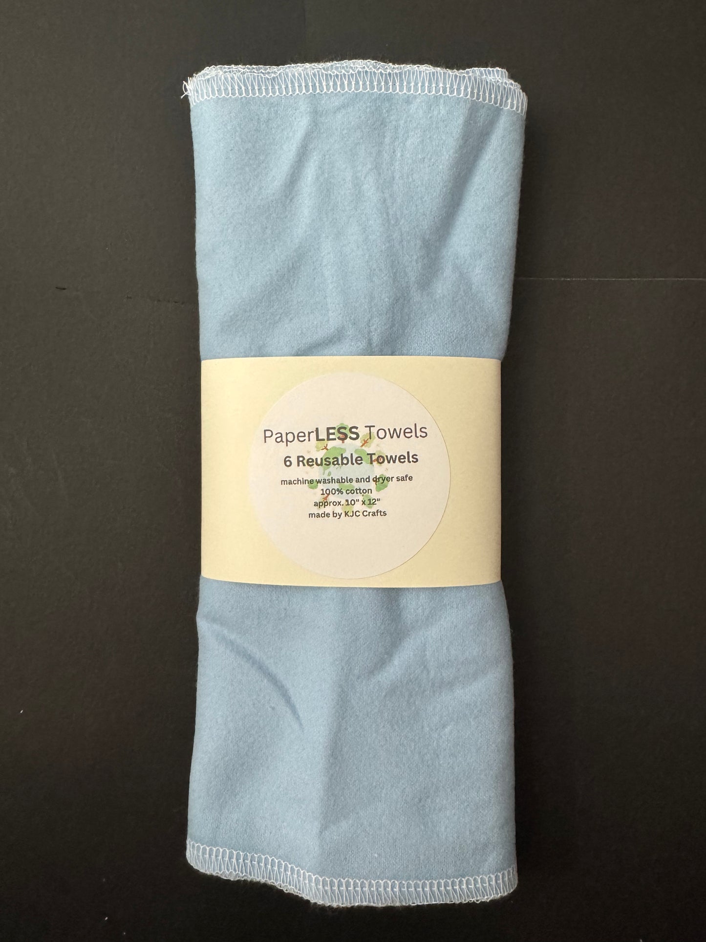Light Blue - Reusable Towels