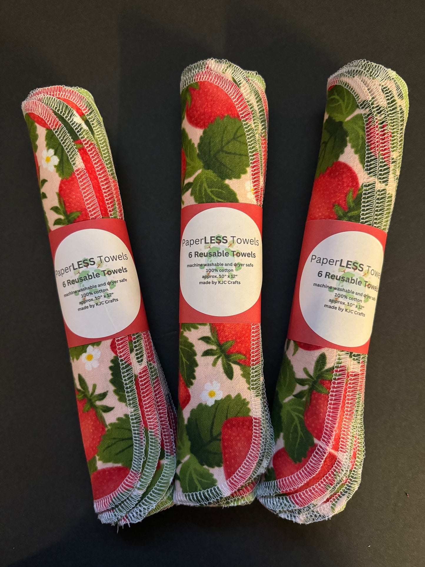 Strawberry Reusable Towel