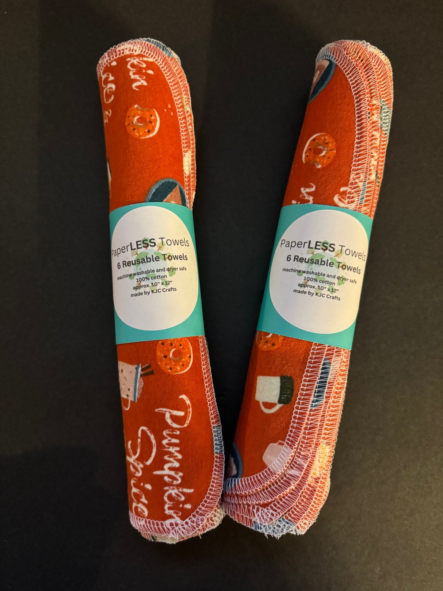 Pumpkin Spice Reusable Towel