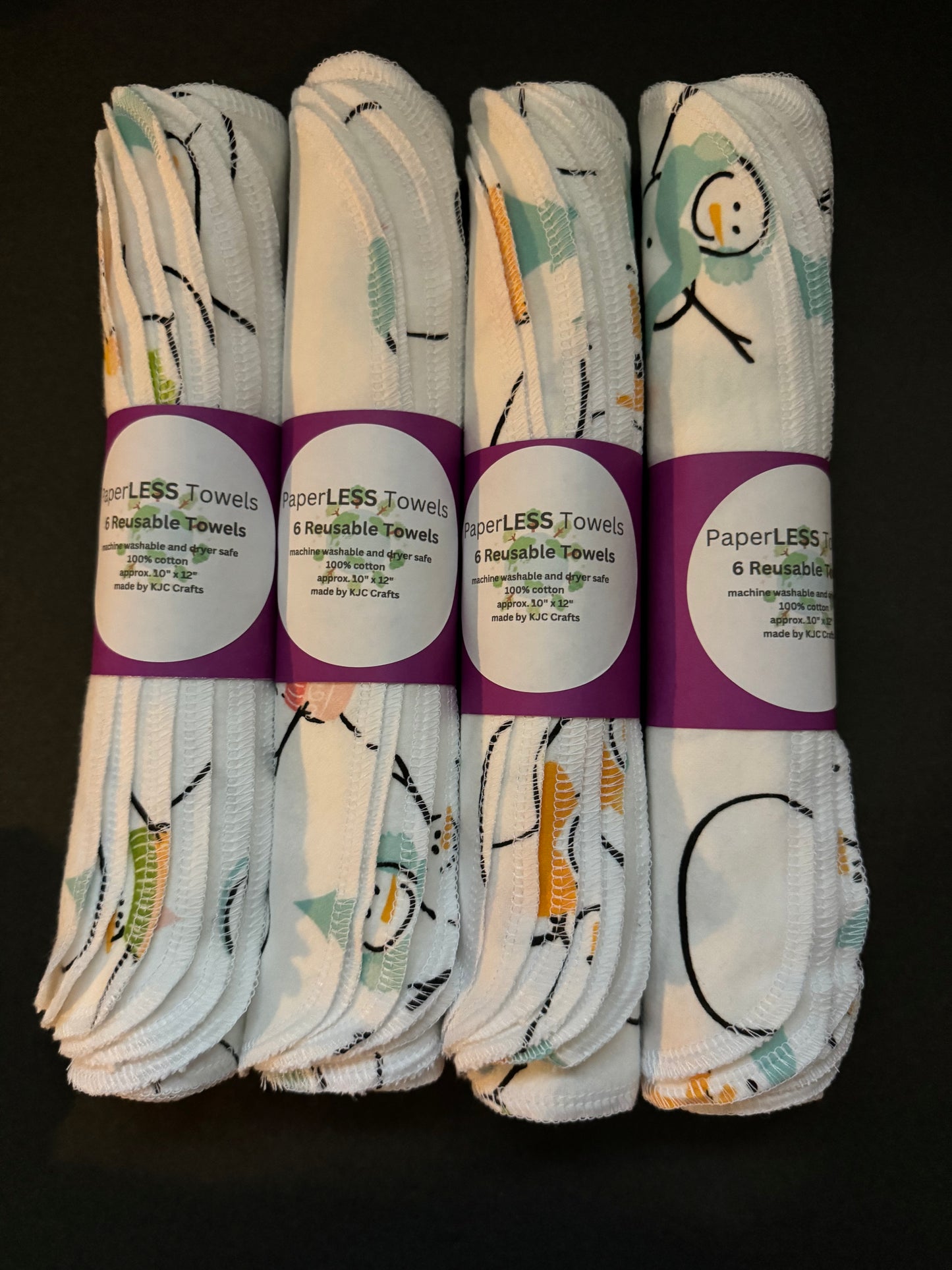Snowman Reusable Towel