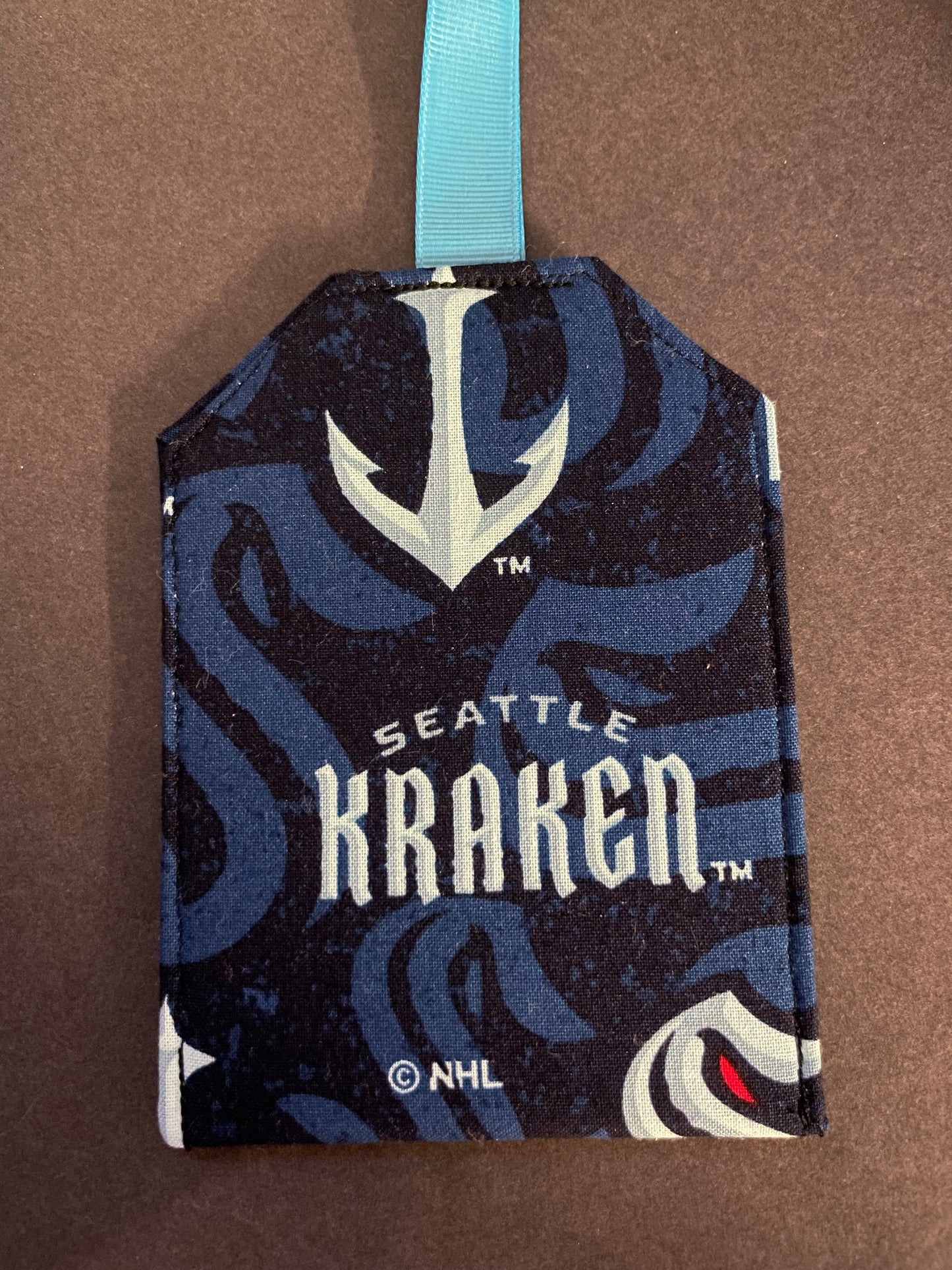 Seattle Kraken Luggage Tag