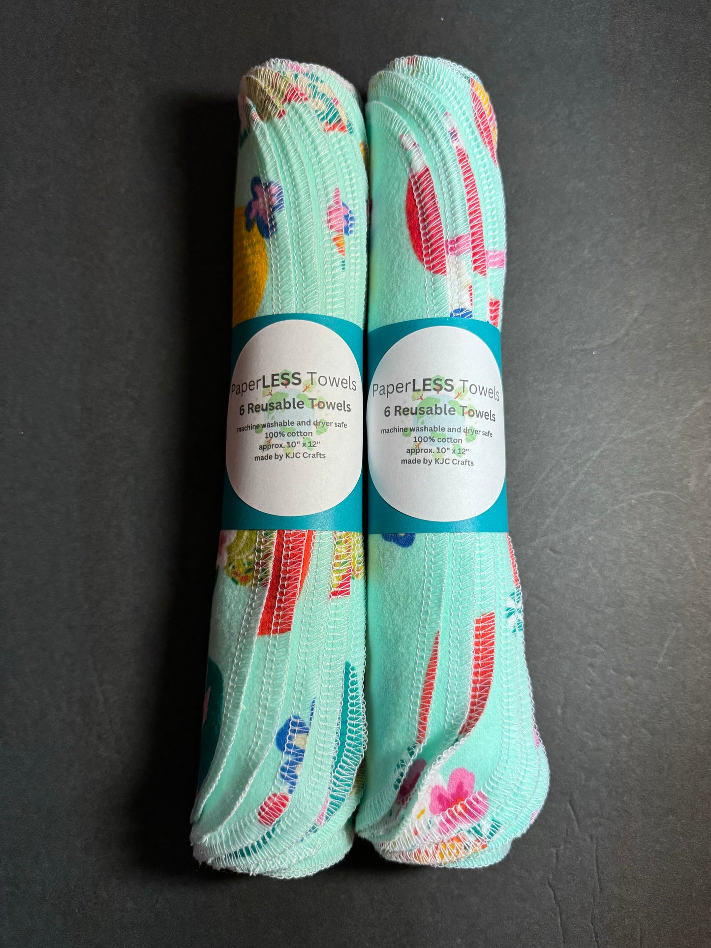 Plant Cupcake Reusable Towel