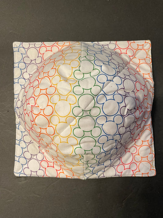 Rainbow Mickey Bowl Cozy