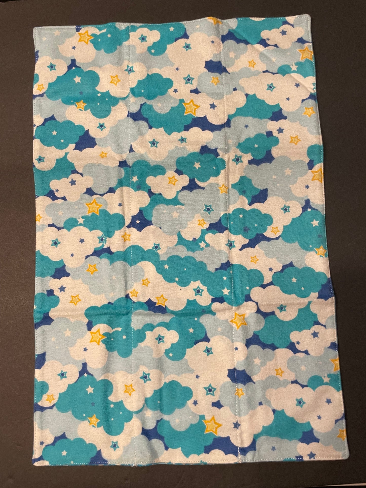 Cloud Baby Burp Rag