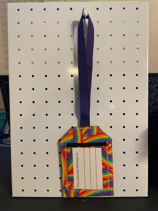 Rainbow Luggage Tags - 1