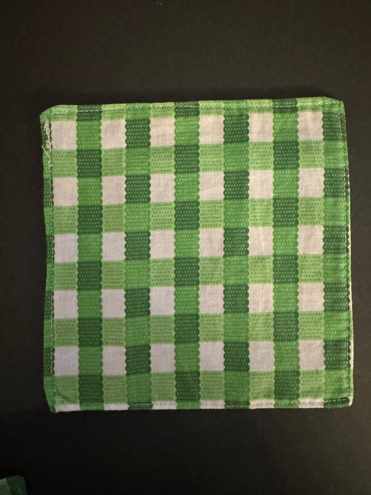 Green Plaid Jar Opener