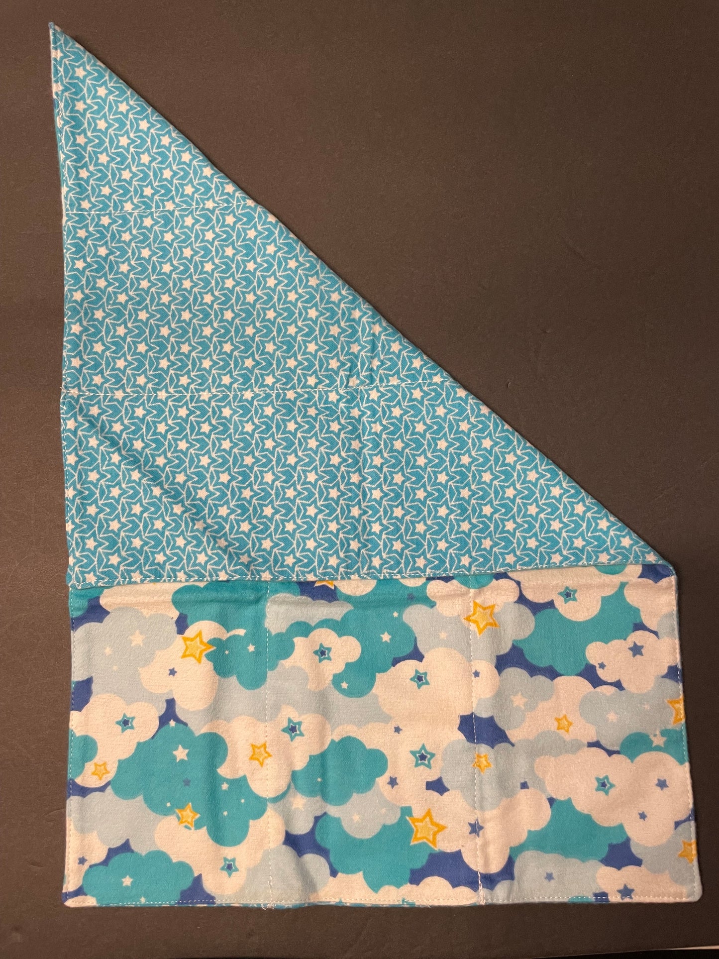 Cloud Baby Burp Rag