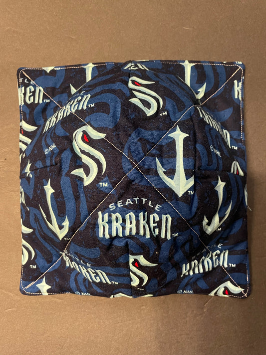 Seattle Kraken (blue) Bowl Cozy