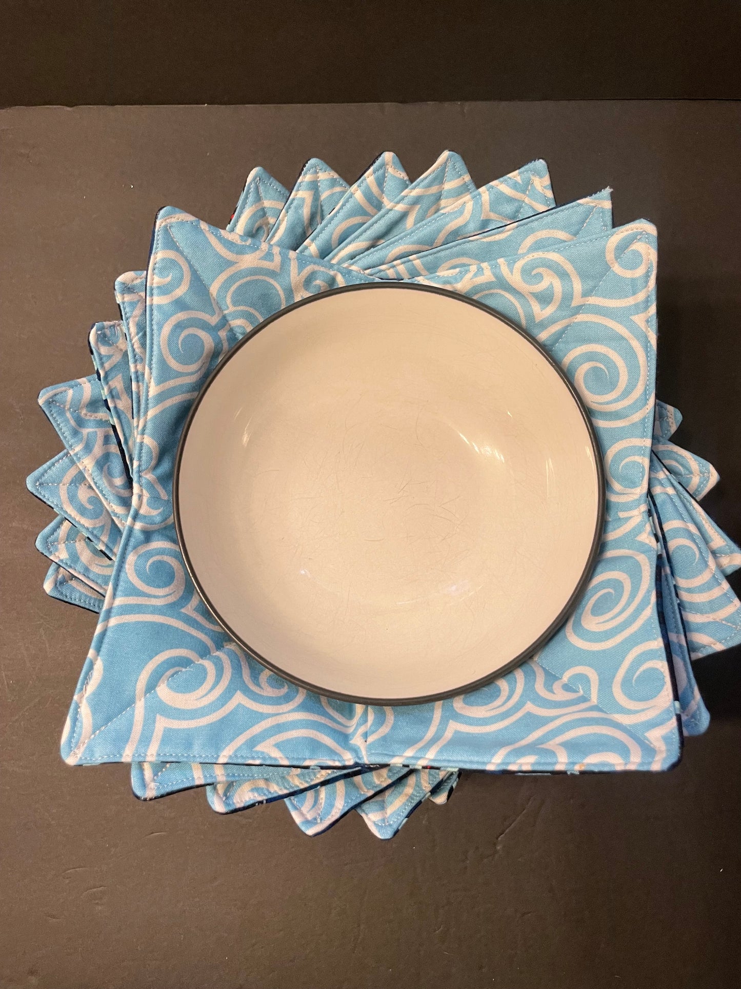 Seattle Kraken (Blue Swirl) Bowl Cozy
