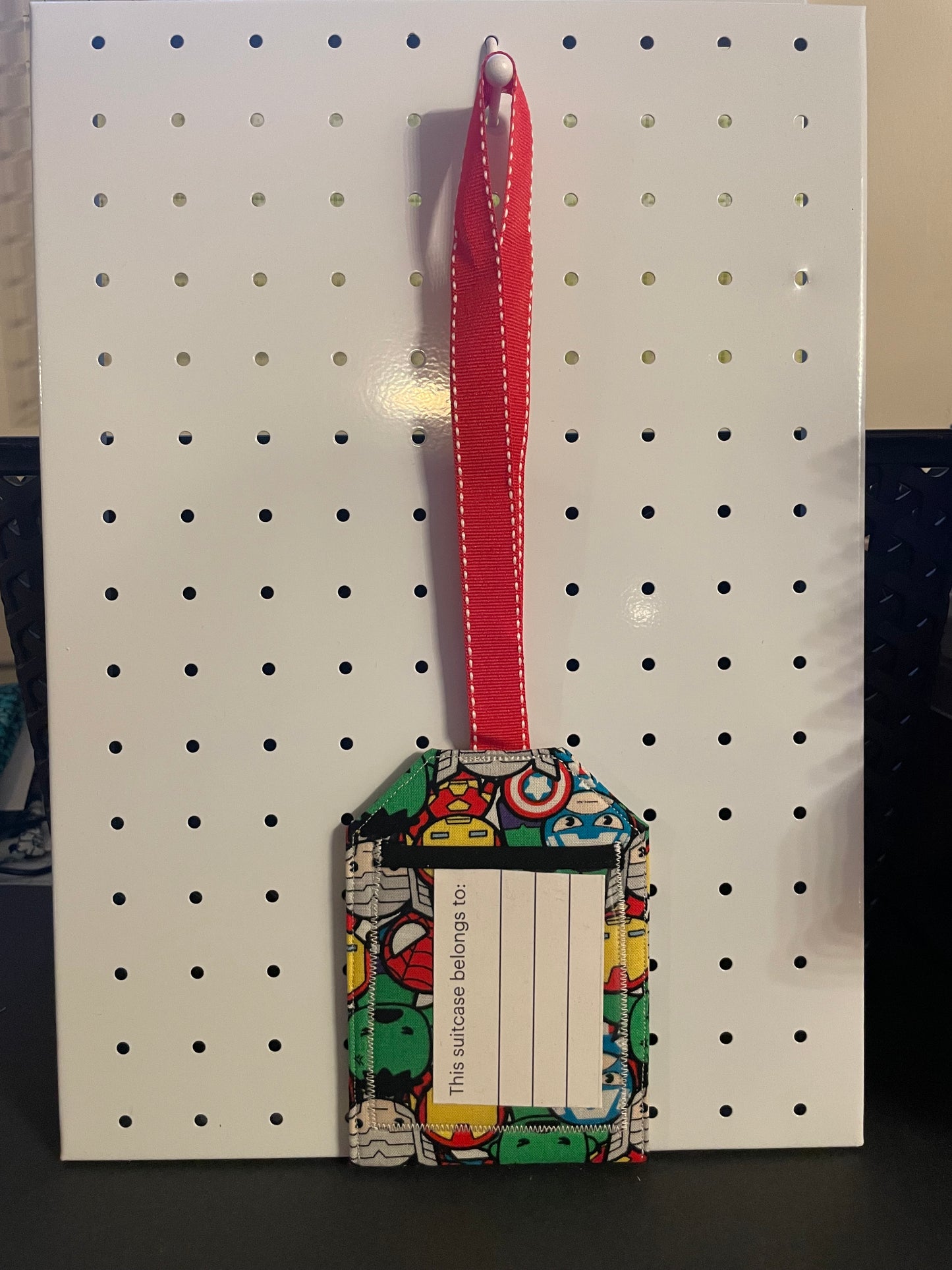 Avengers Luggage Tag