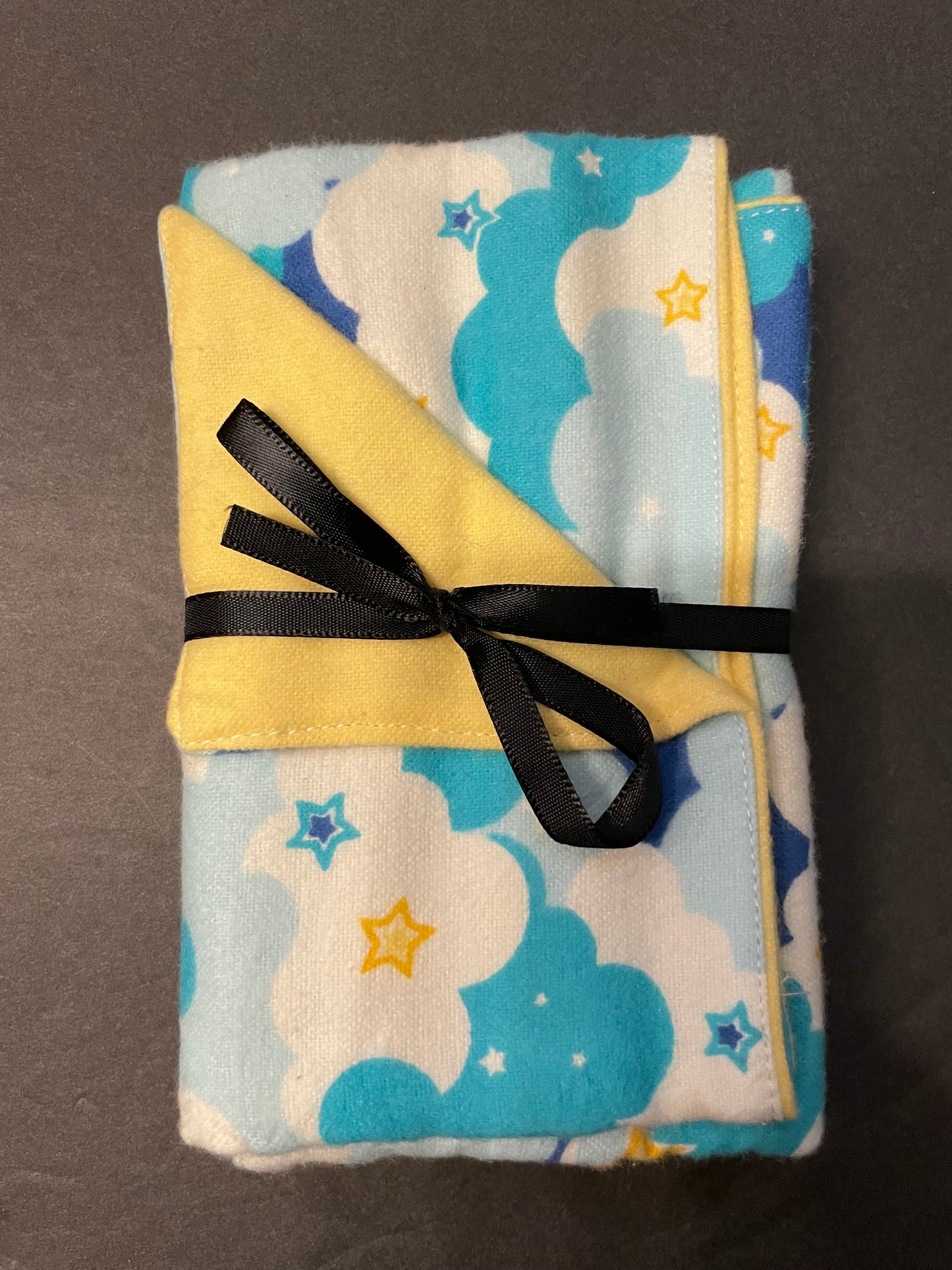 Cloud Baby Burp Rag