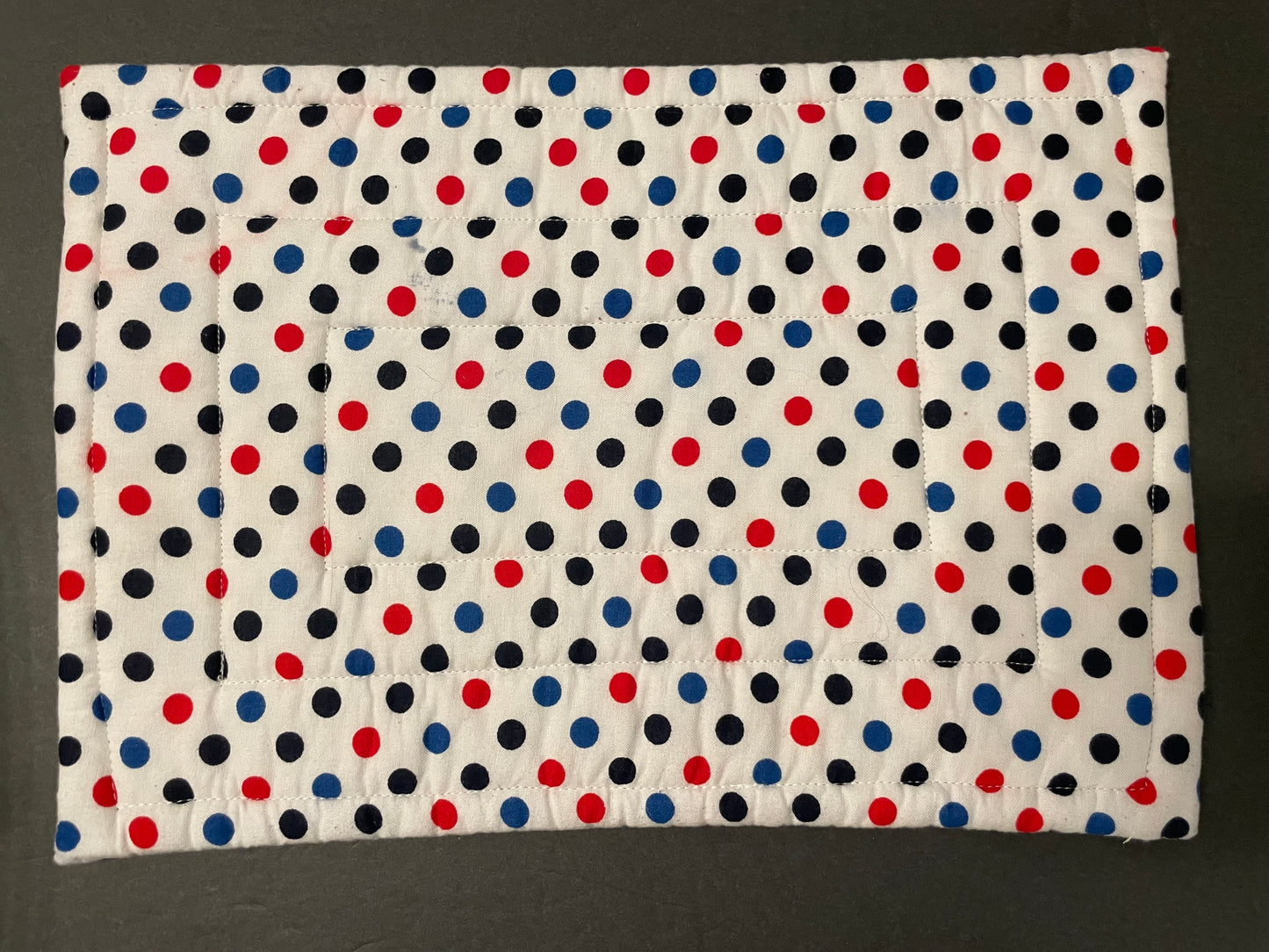Red, White and Blue Casserole Trivet