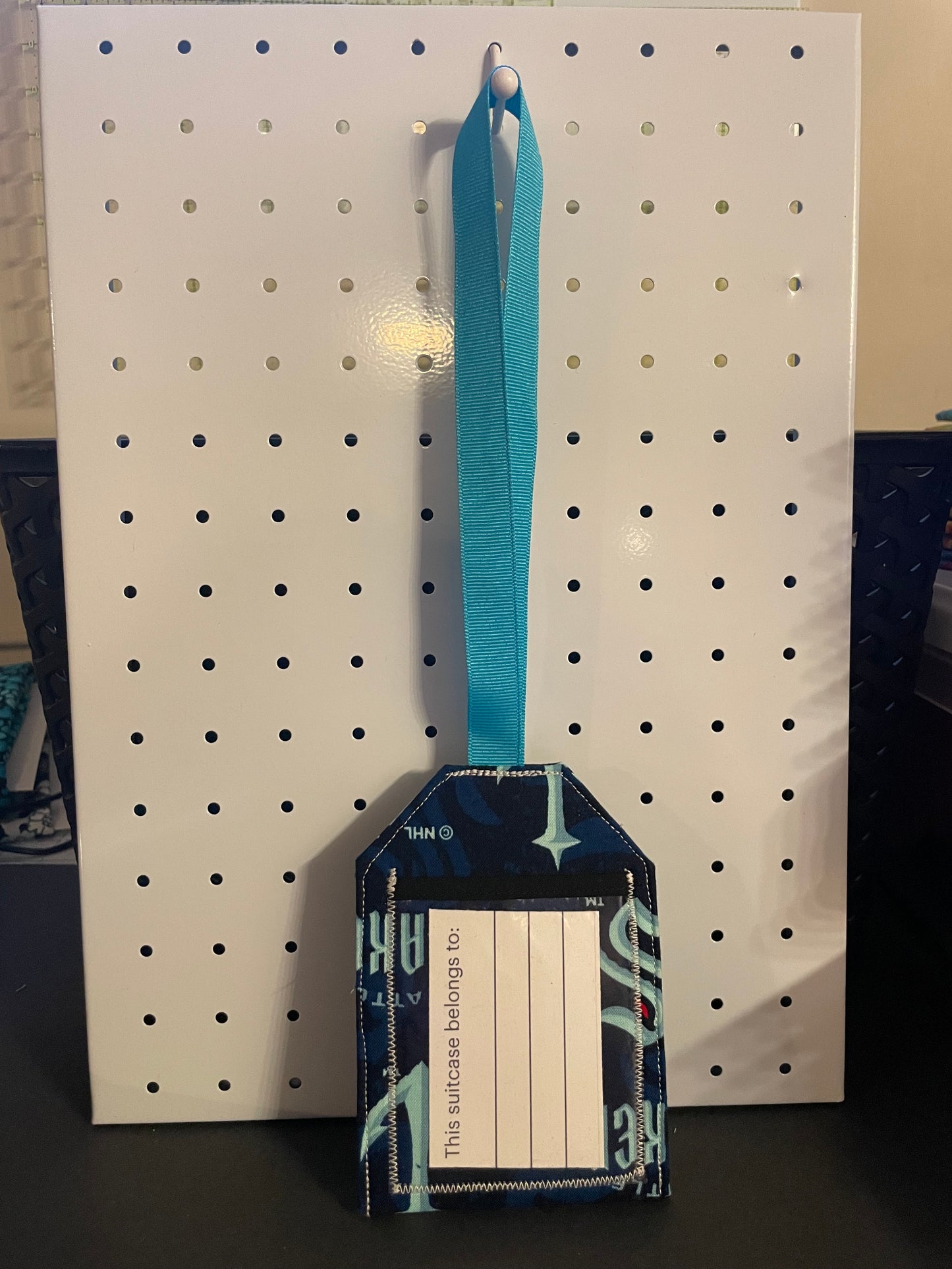 Seattle Kraken Luggage Tag
