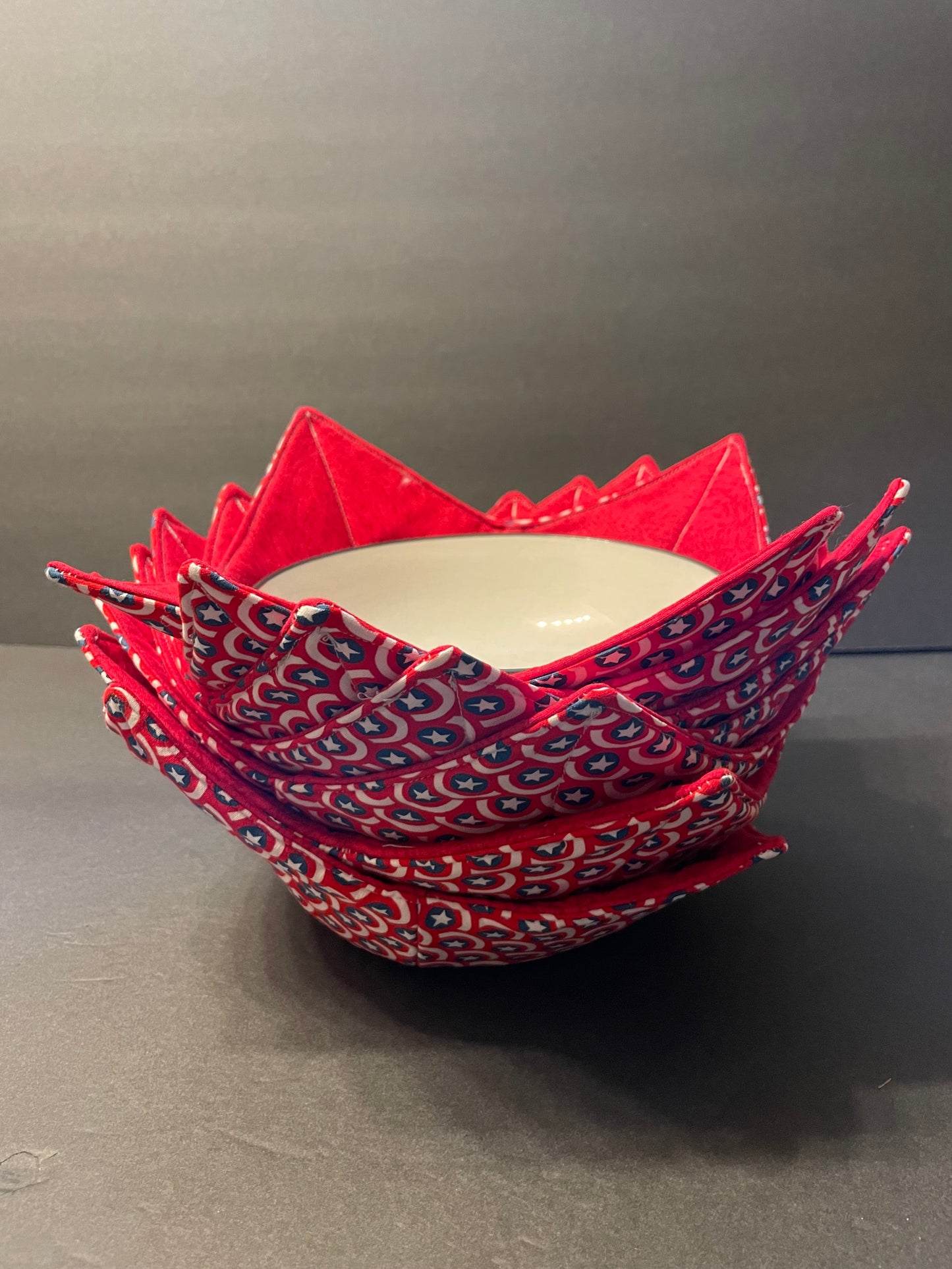 Captain America Bowl Cozy