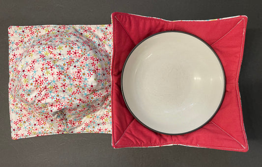 Pink Floral Bowl Cozy