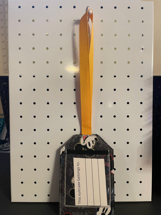 Mickey Luggage Tag