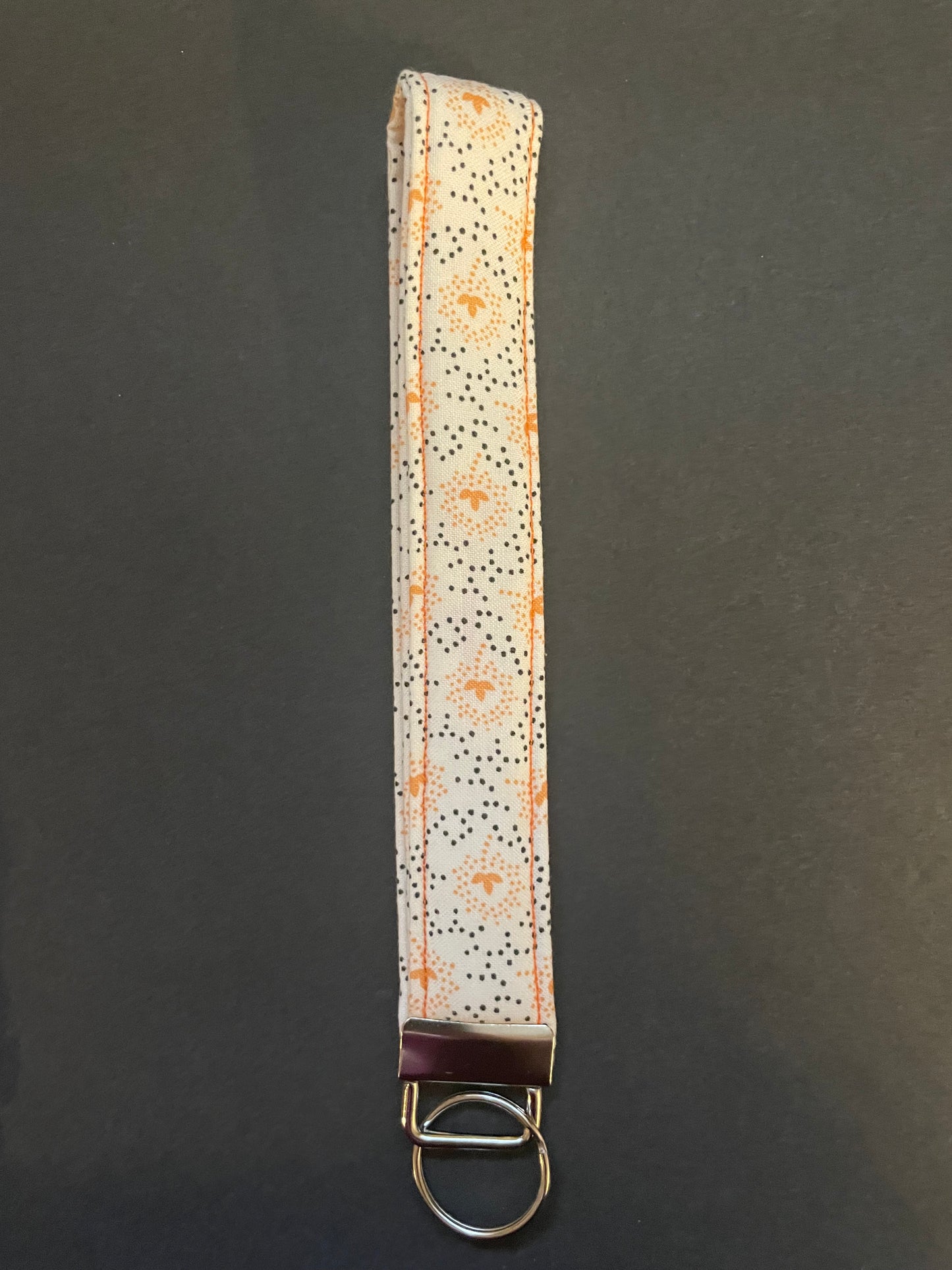 Fall Polka Dot Wristlet