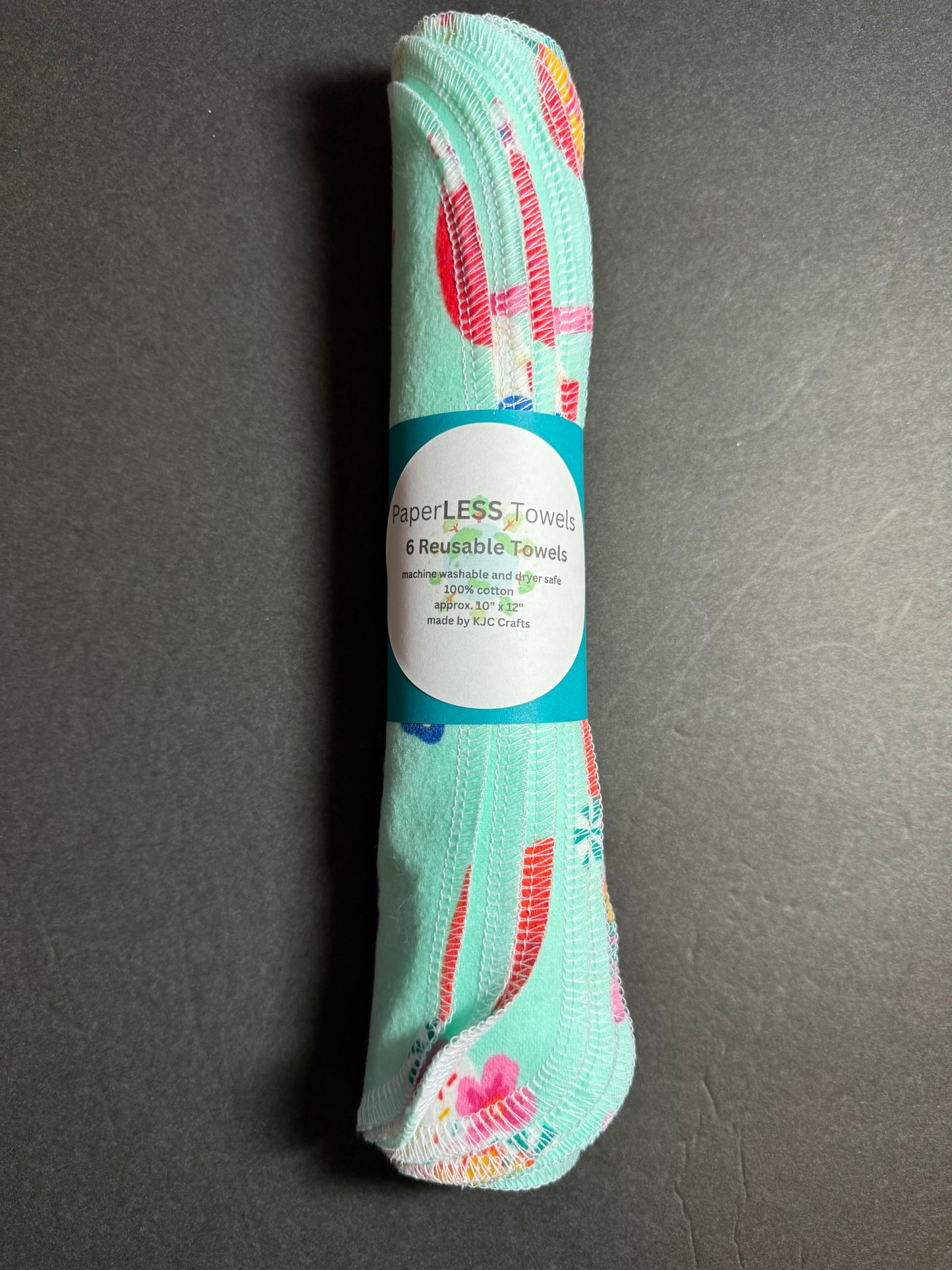 Plant Cupcake Reusable Towel