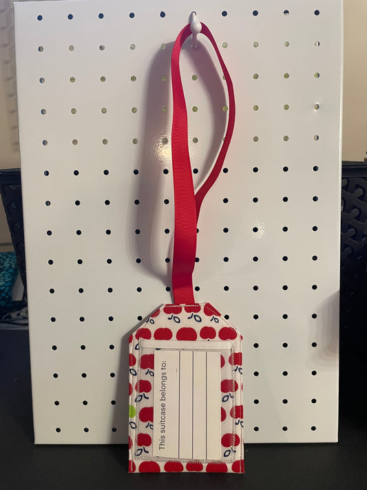 Apple Luggage Tag
