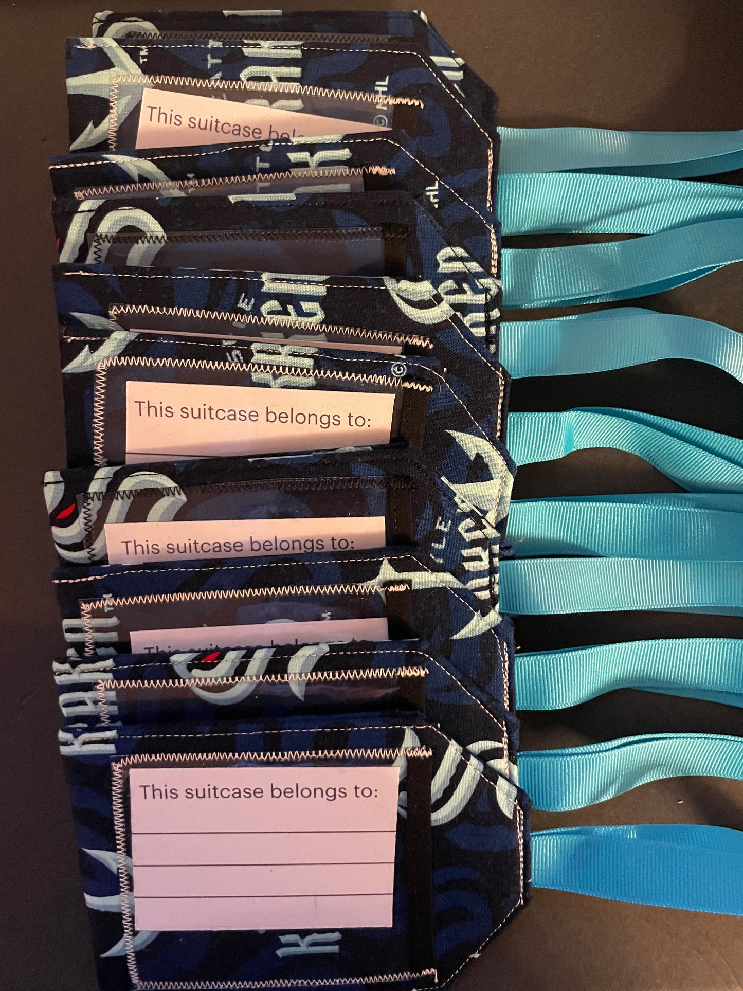Seattle Kraken Luggage Tag