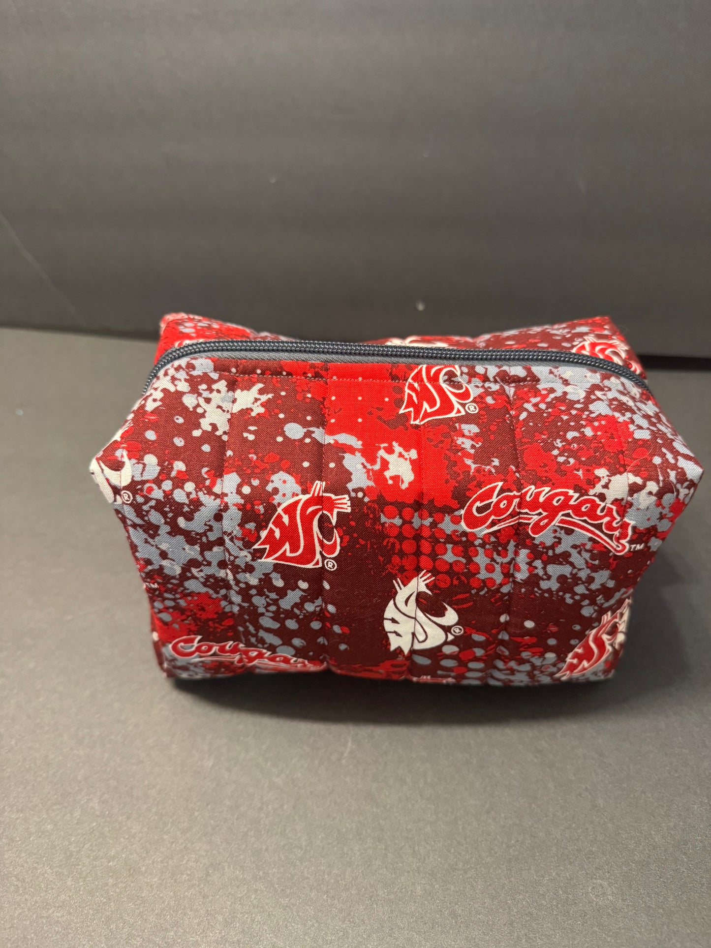 WSU makeup bag