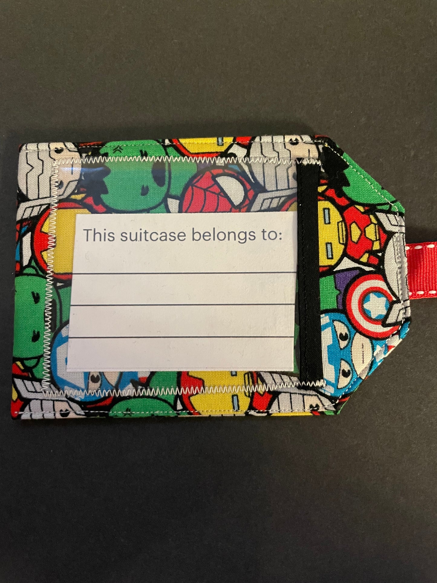Avengers Luggage Tag