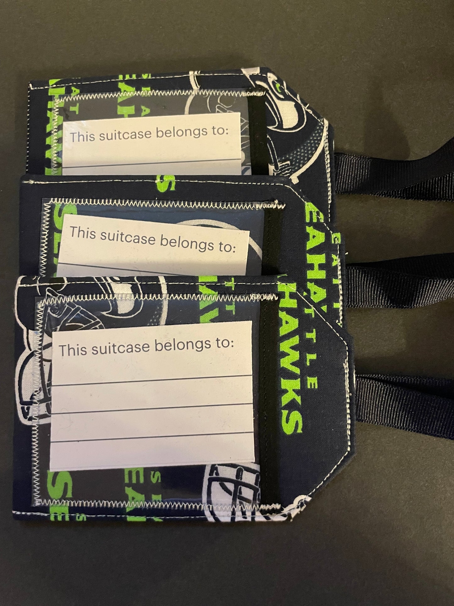 Seahawks Luggage Tag 2