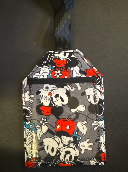 Mickey and Minnie Luggage Tag