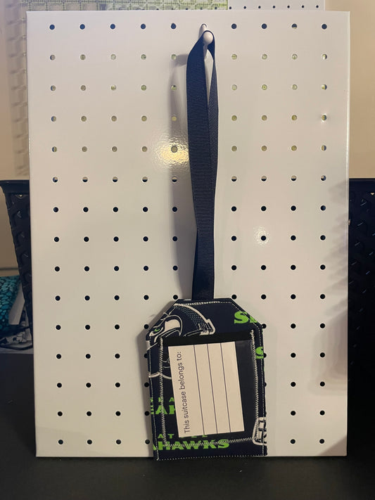 Seahawks Luggage Tag 2