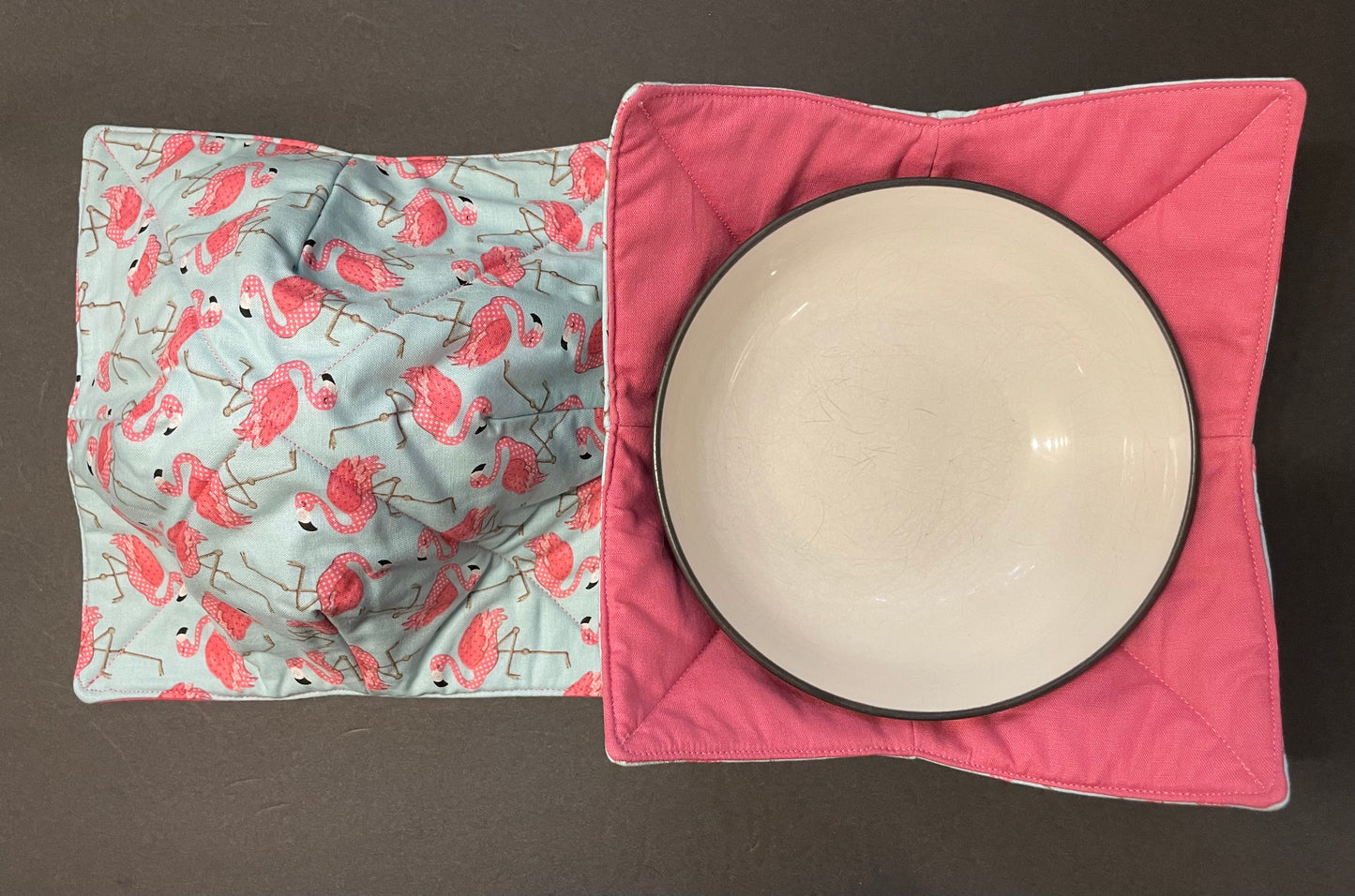 Flamingo Bowl Cozy