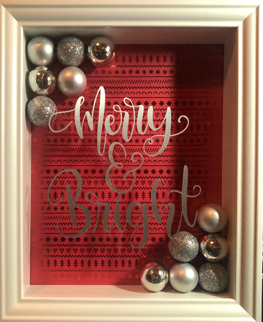 Merry & Bright Shadow Box