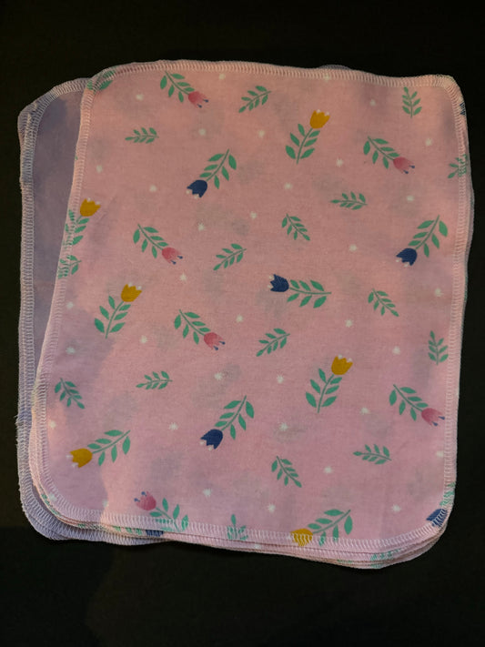 Pink Floral Reusable Towel