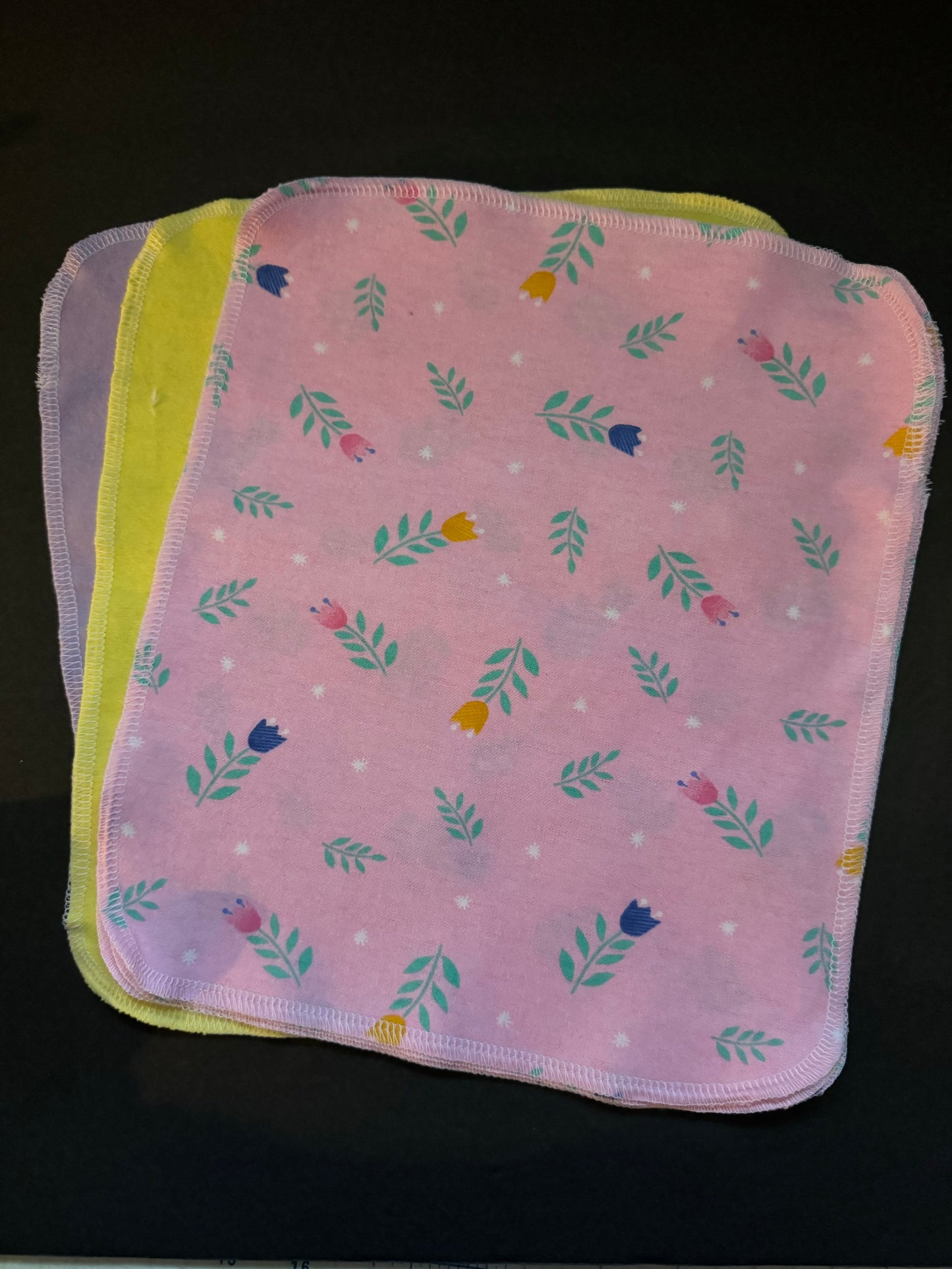 Pink Floral Reusable Towel