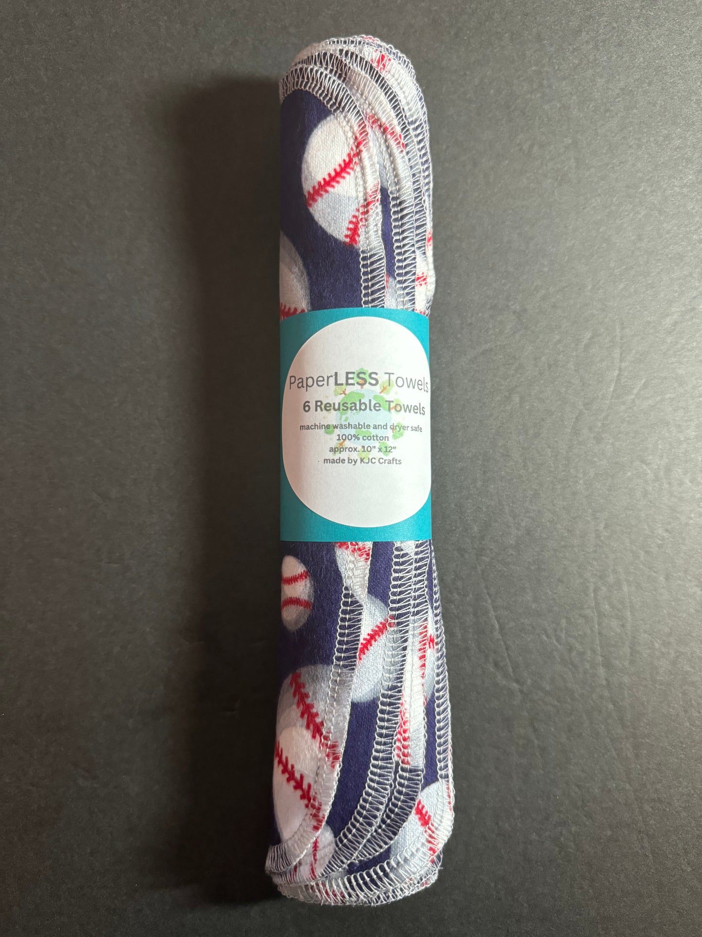 Baseball Reusable Towels