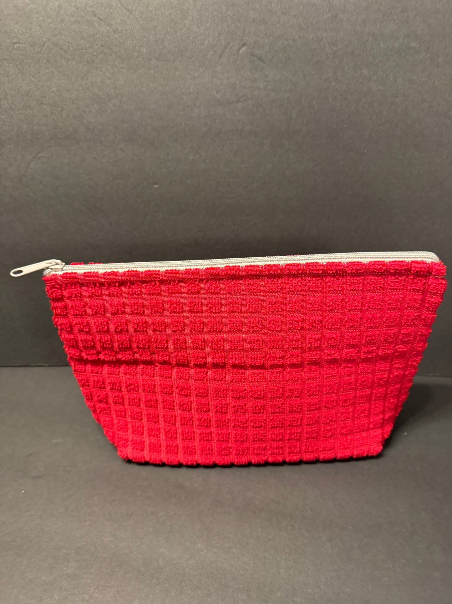 Solid Color Makeup Bag