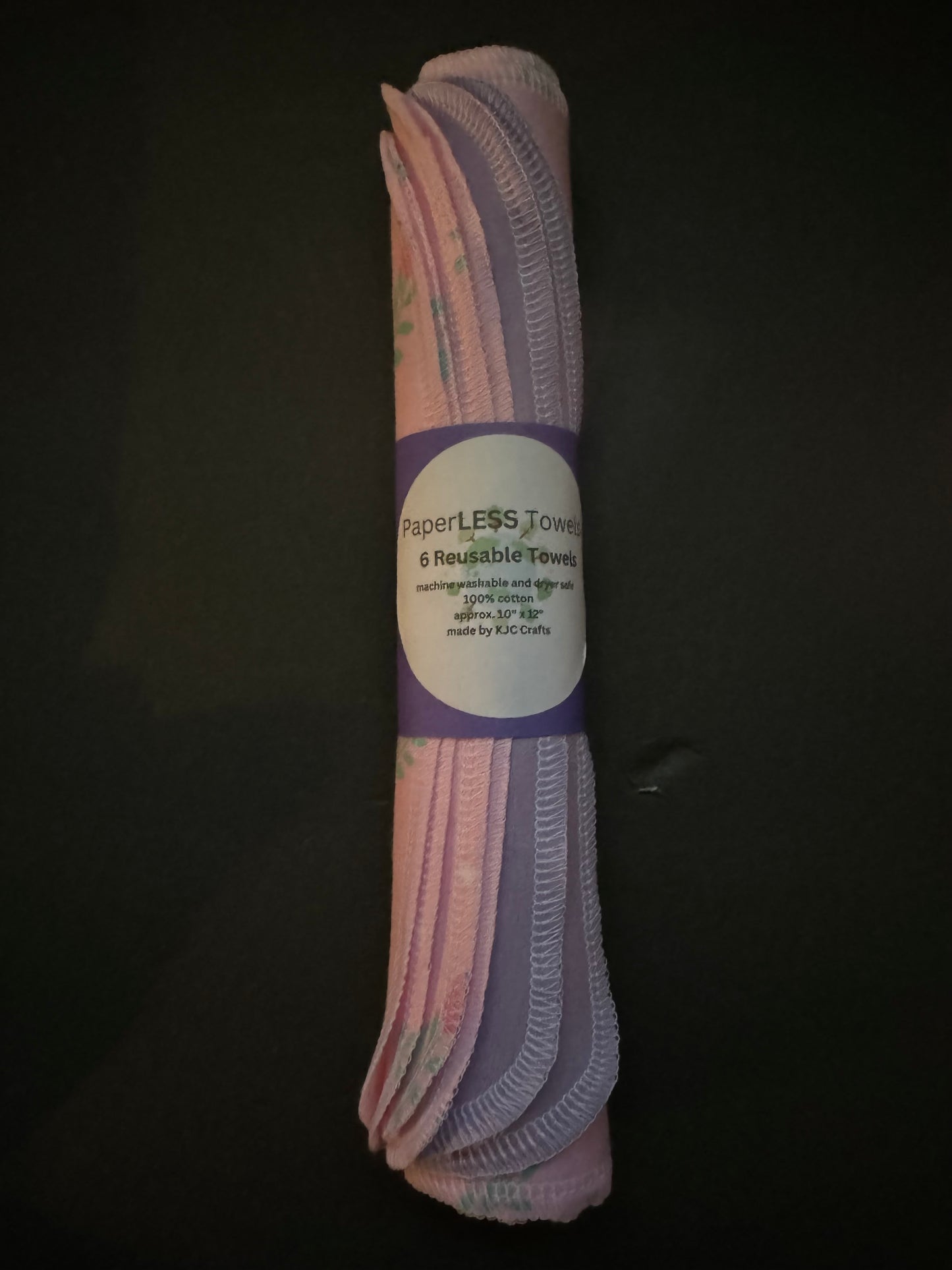 Pink Floral Reusable Towel