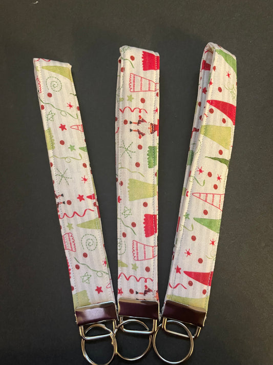 Christmas Tree Wristlet