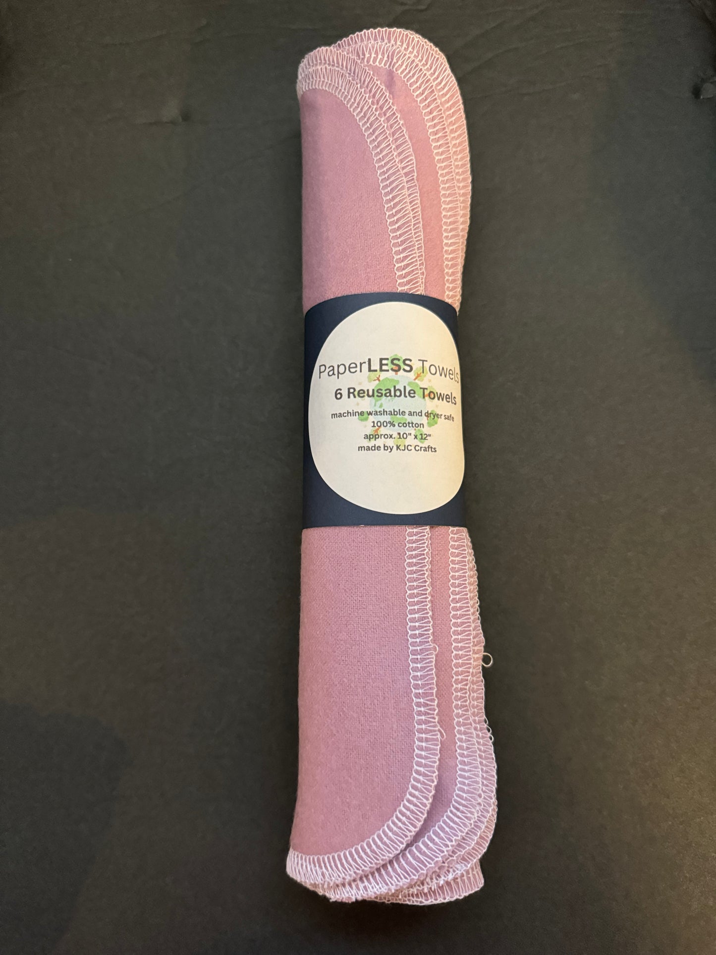 Solid Lavender Reusable Towels