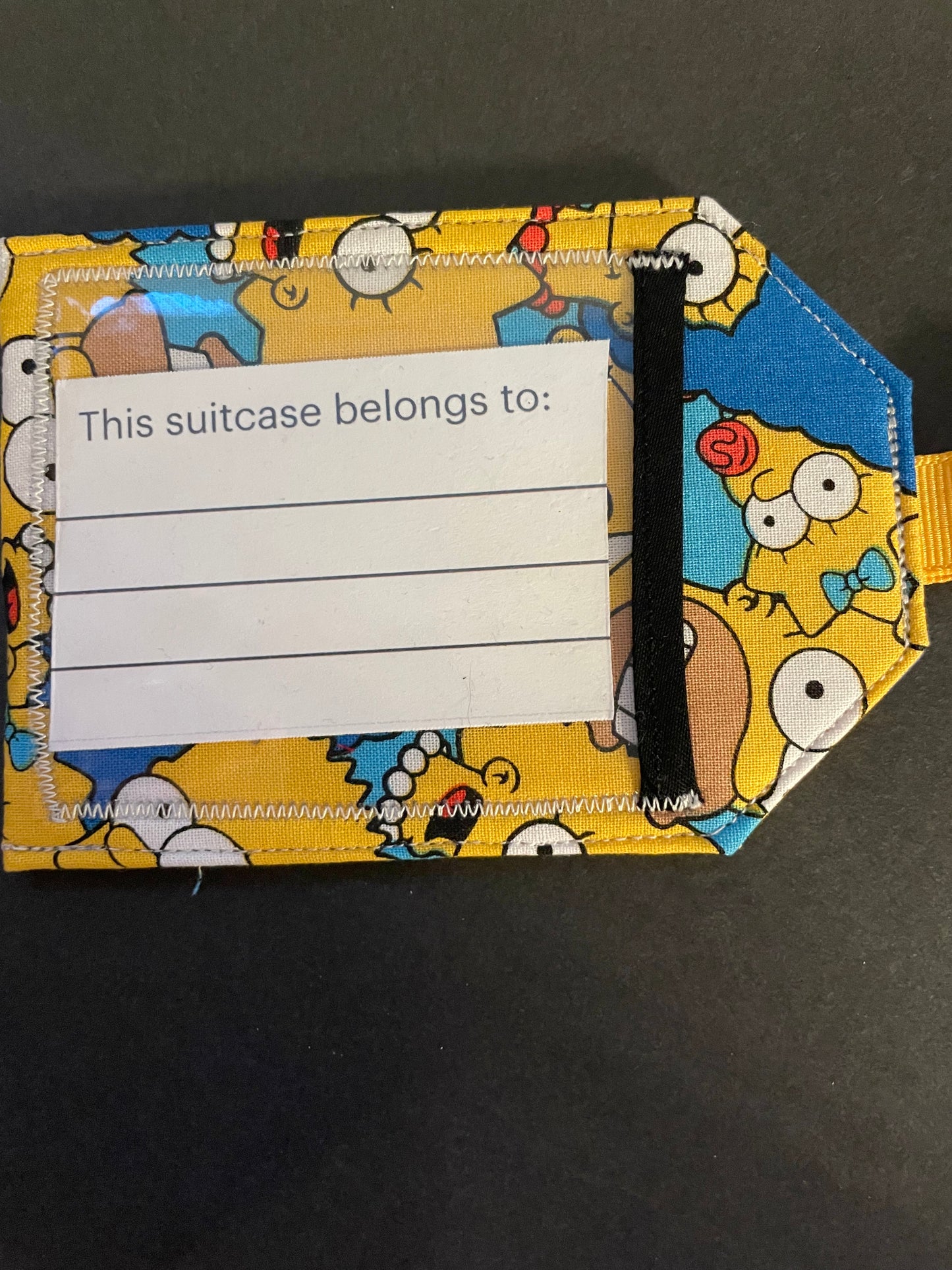 Simpson’s Luggage Tag