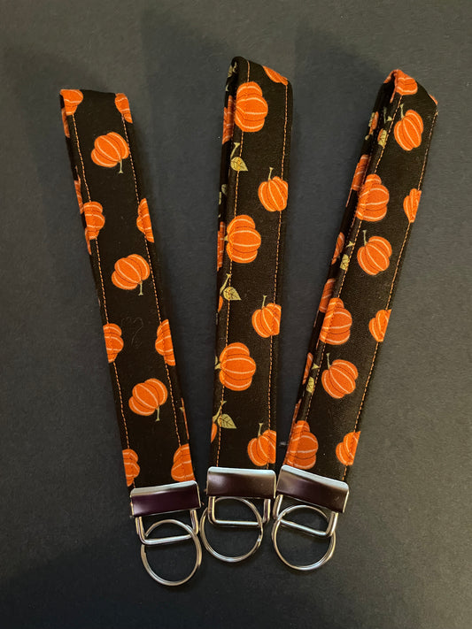 Black Pumpkin Wristlet