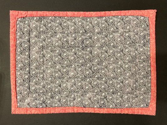 Grey and Pink Casserole Trivet