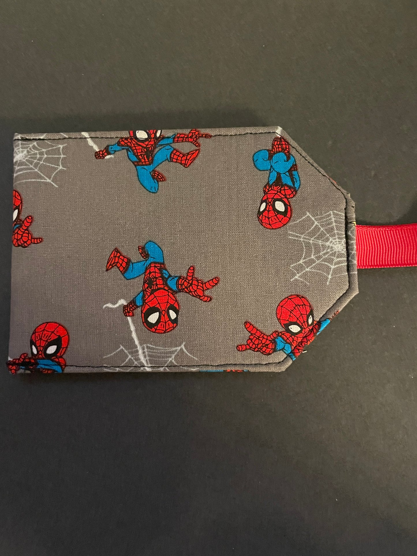 Spiderman Luggage Tag